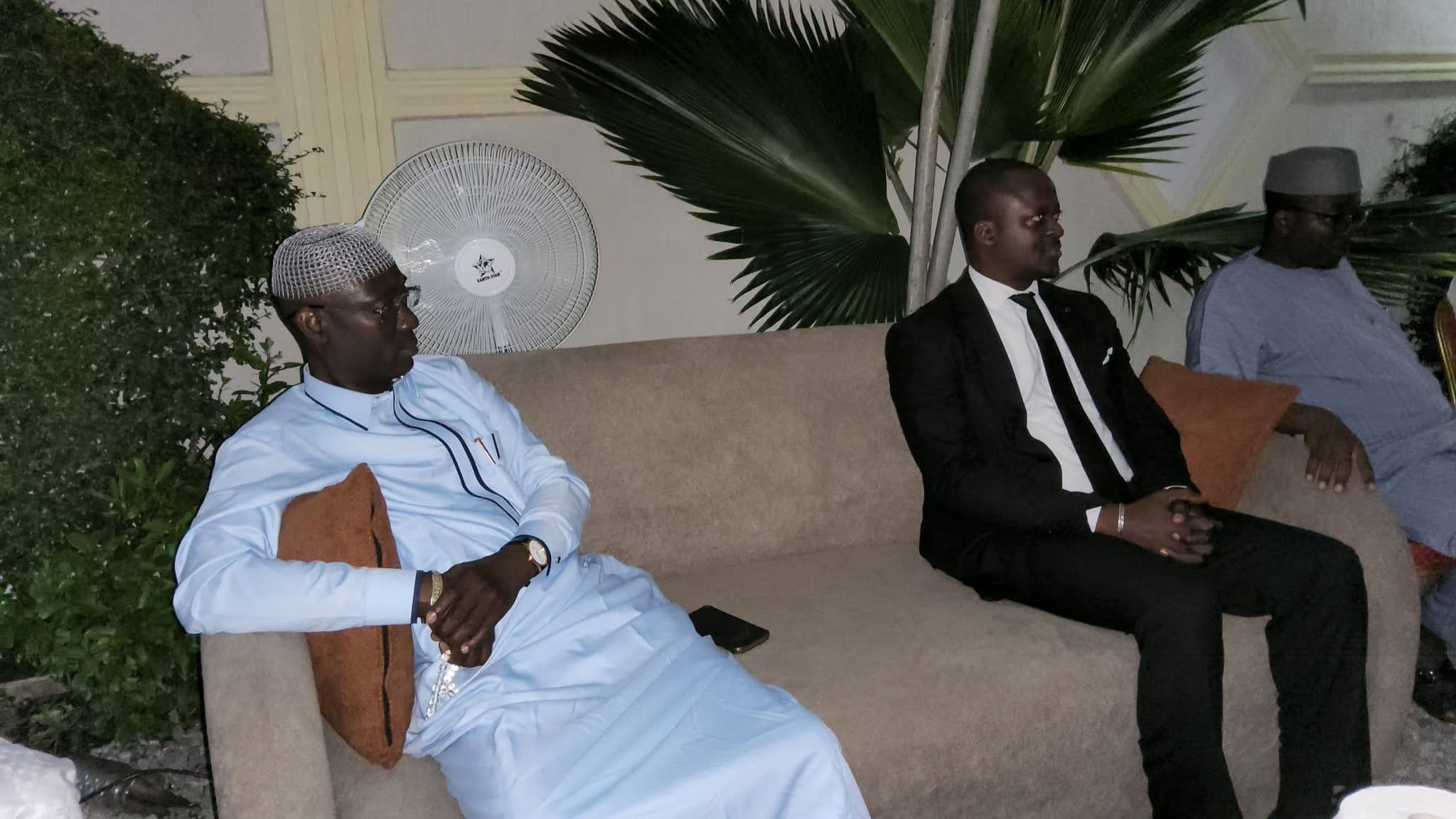 VISITE DE COURTOISIE CHEZ EL HADJI TIMITE AMADOU, DAF DU MINISTERE DE L'ECONOMIE, DES FINANCES ET DU BUDGET