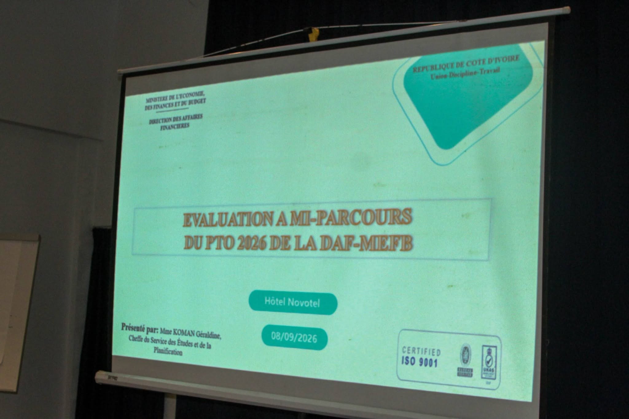 LA DAF EVALUE A MI-PARCOURS SON PLAN DE TRAVAIL OPÉRATIONNEL